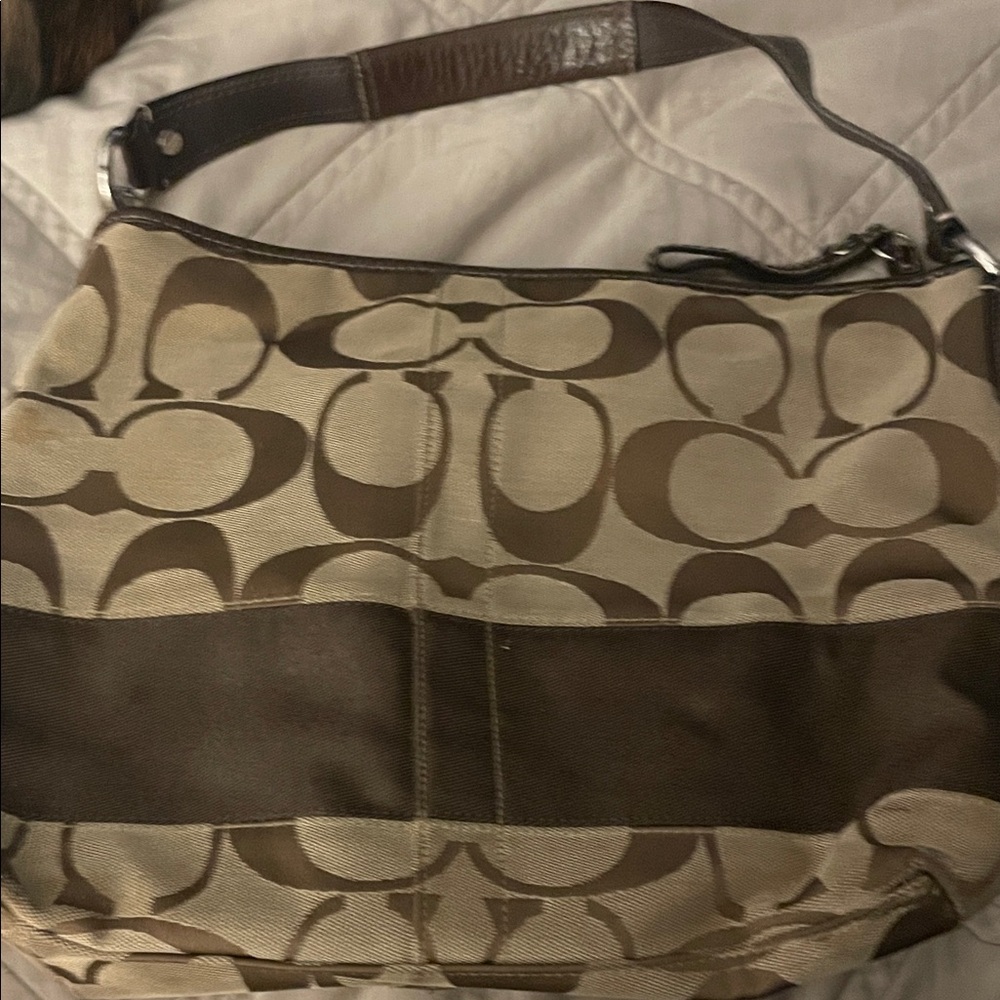 Coach Gallery East-West Woman Bag Purse Signature Jacquard Series / G0973-F13581